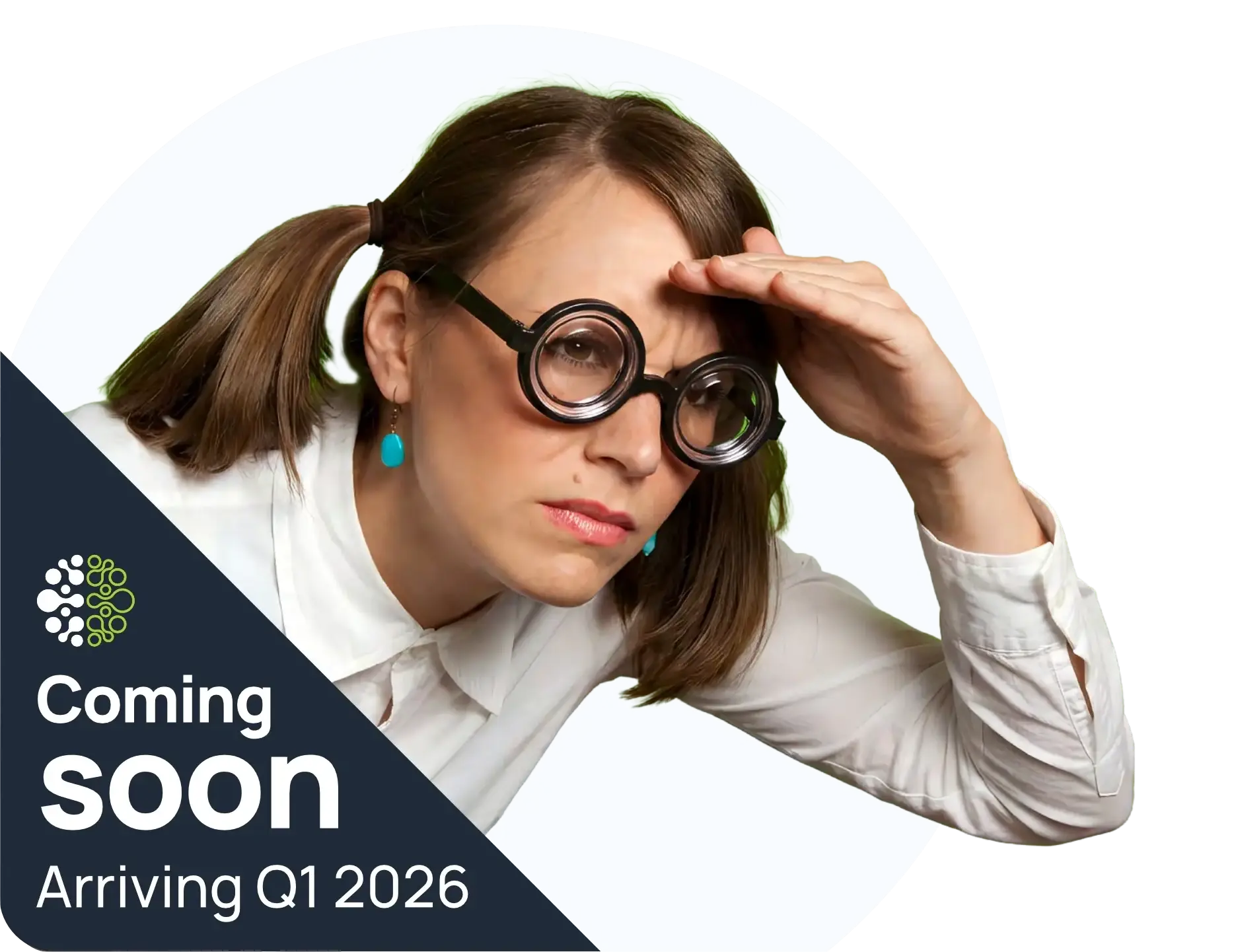 woman looking intensely at something in the distance